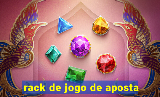 rack de jogo de aposta